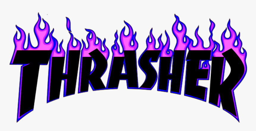 #thrasher #sk8 - Thrasher, HD Png Download - kindpng