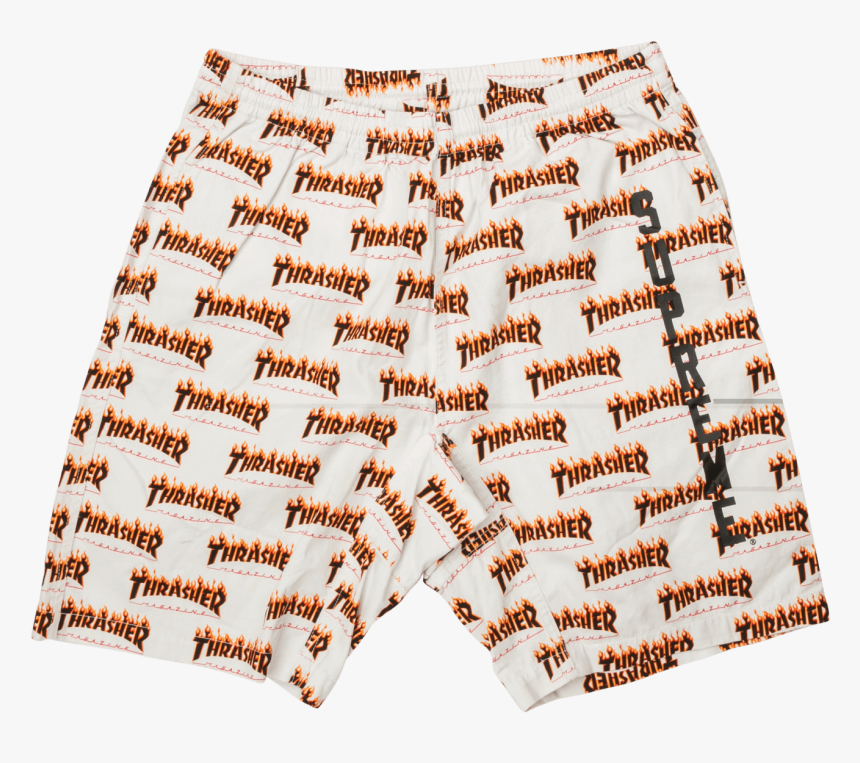 Thrasher Supreme Shorts, HD Png Download, Free Download