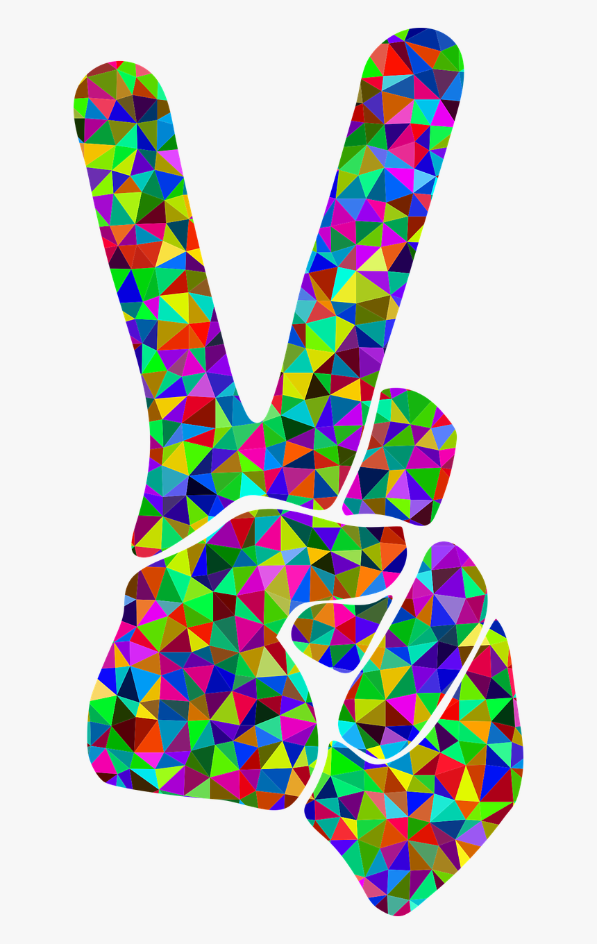 Transparent Peace Fingers Png - Peace Sign Fingers Clipart, Png Download, Free Download