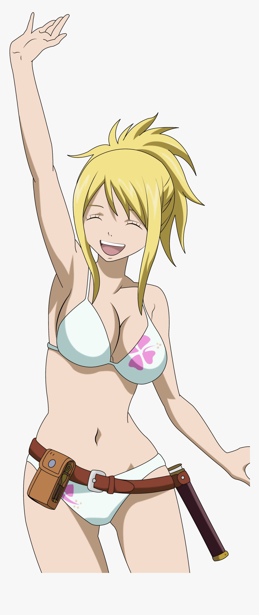 Lucy Heartfilia White Bikini, HD Png Download, Free Download