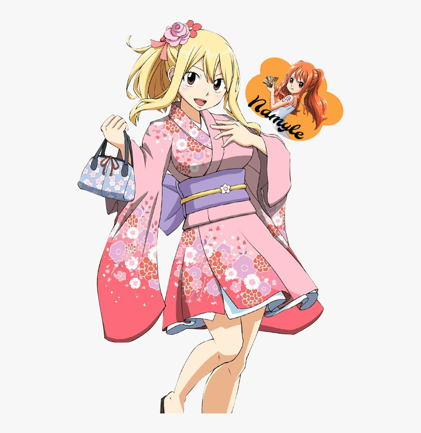 Fairy Tail Lucy Kimono, HD Png Download, Free Download