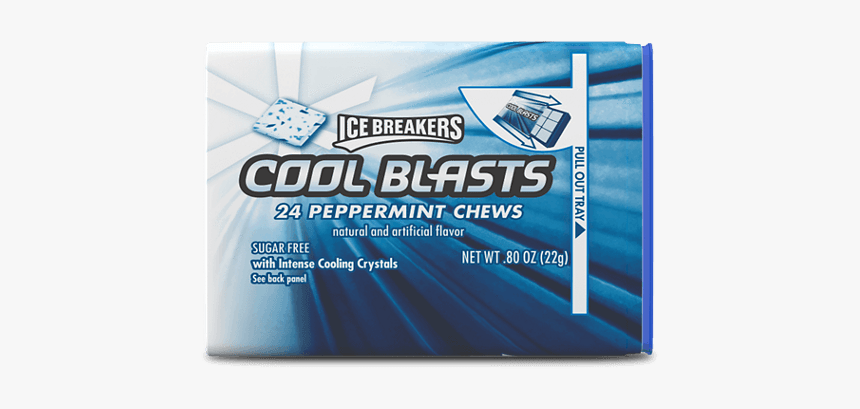 Ice Breakers Cool Blasts Peppermint, HD Png Download, Free Download