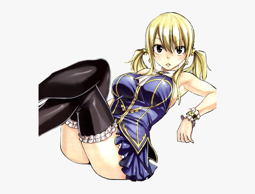 Lucy Heartfilia - Lucy Fairy Tail Ecchi Anime, HD Png Download is free tran...