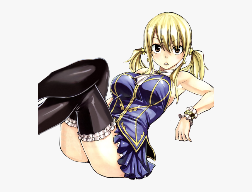 Lucy Heartfilia - Lucy Fairy Tail Ecchi Anime, HD Png Download - kindpng.