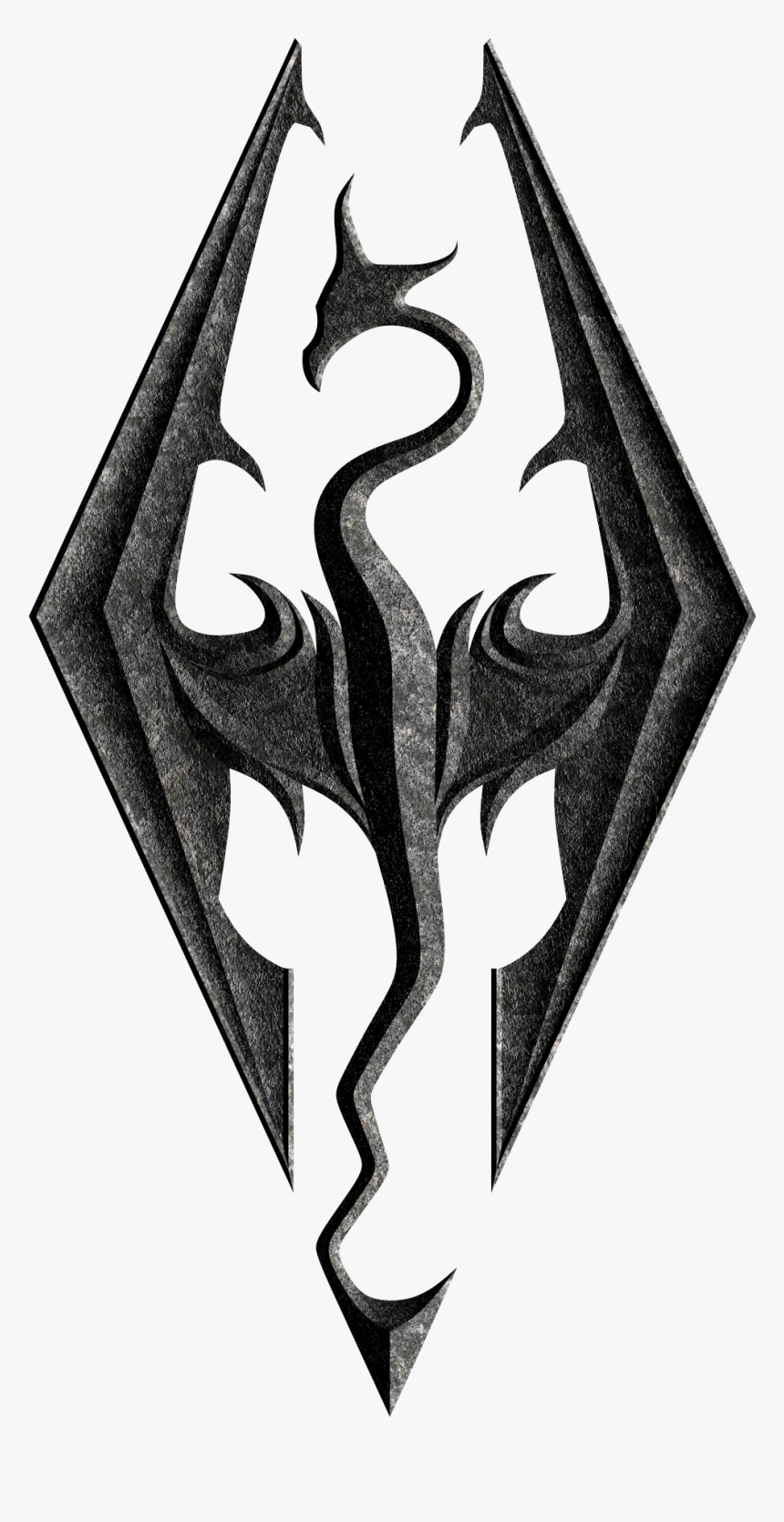 Skyrim Dragon Symbol, HD Png Download, Free Download