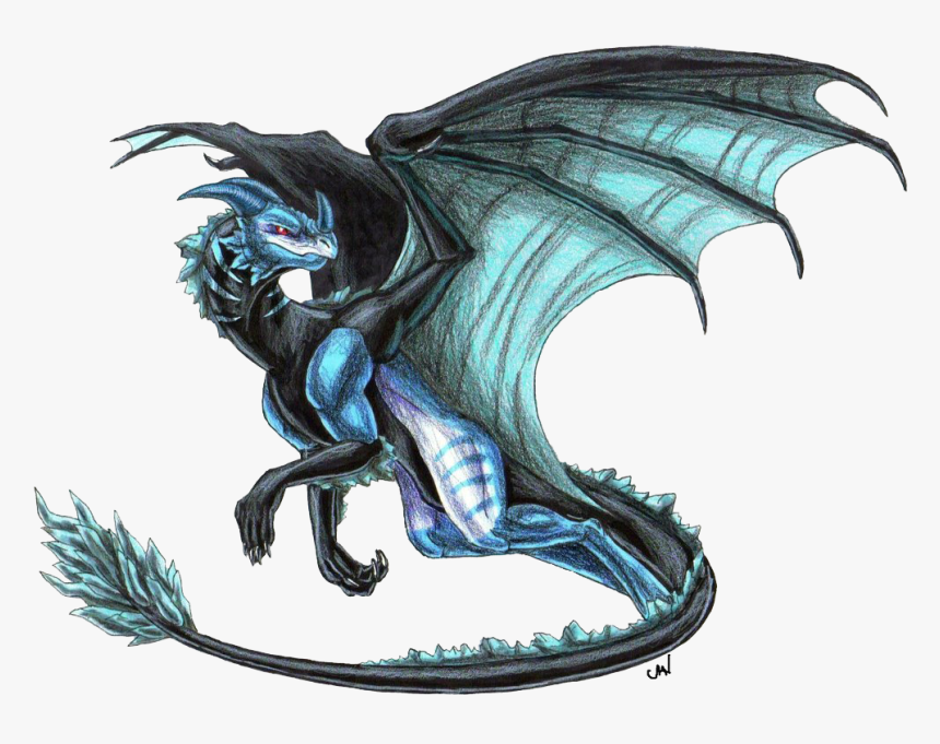 Dragon Png Transparent Images - Drawing Of Ice Dragons, Png Download, Free Download