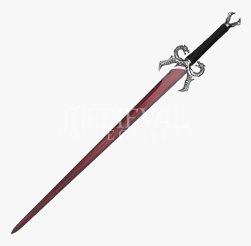 Dragons Breath Fire Medieval Red Fantasy Sword, HD Png Download, Free Download