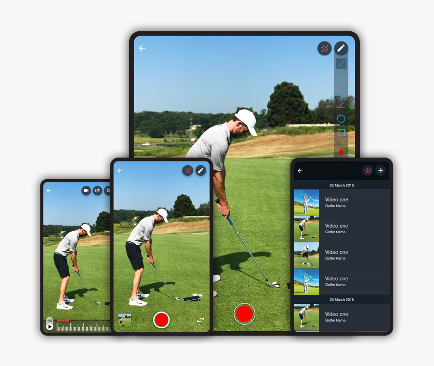 Golf Training App, HD Png Download, Free Download