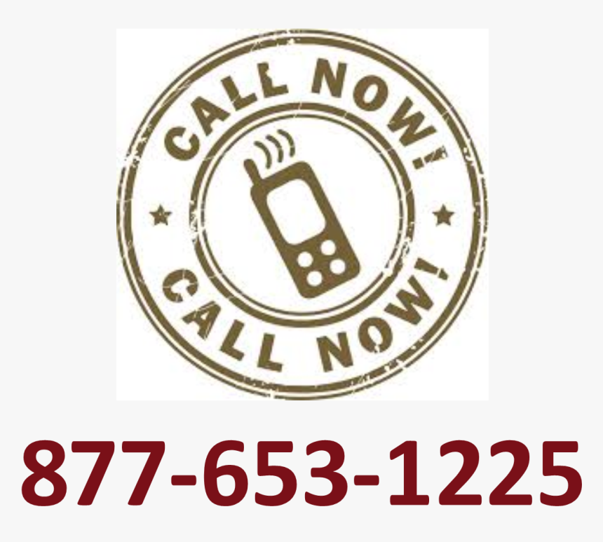 Call Now Maroon , Png Download - Emblem, Transparent Png, Free Download