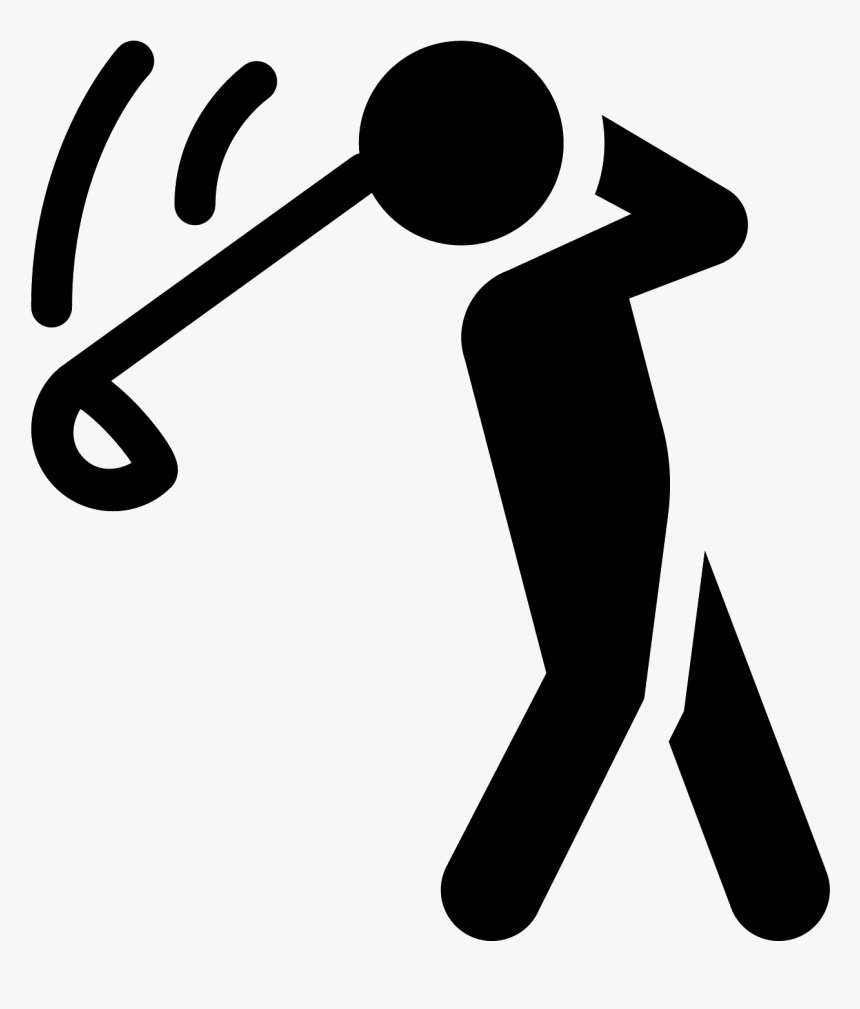 Golf Icon - Golfer Icon, HD Png Download, Free Download