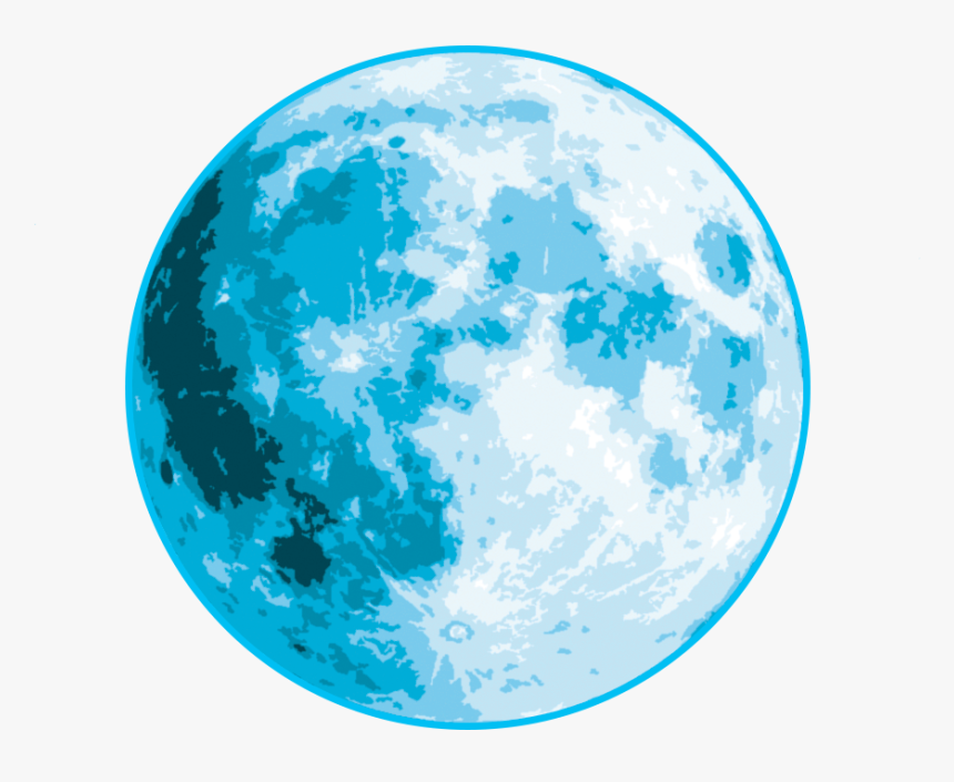 Transparent Moon Outline Png - Moon Transparent Background, Png Download, Free Download