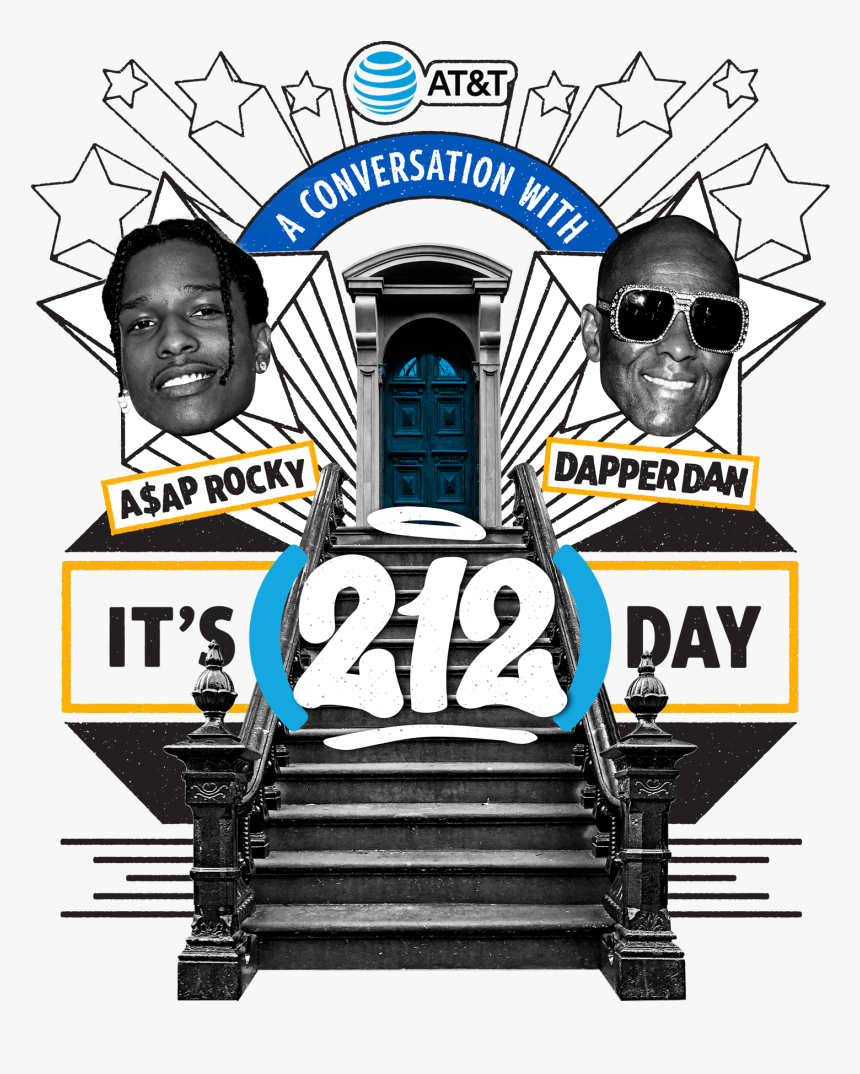 On February 12th, Explore The Timeless Style Of Harlem - 212 Day Asap Rocky Dapper Dan, HD Png Download, Free Download
