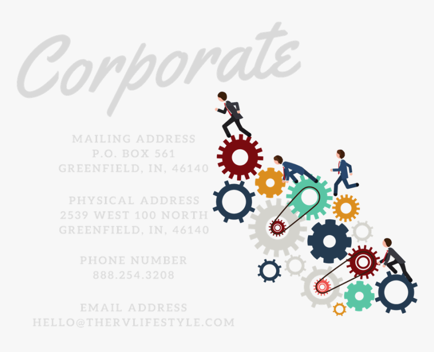 Corporate - Machine Gears Icon, HD Png Download, Free Download