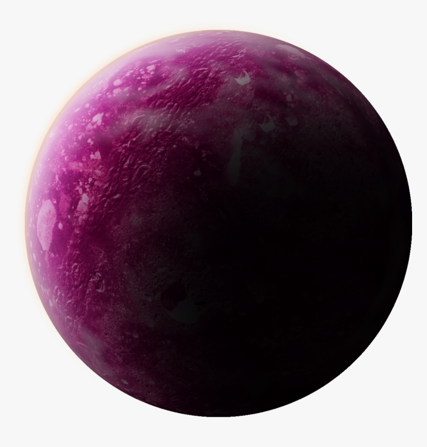 Blue Moon Lanai Verbenen Purple Moon - Purple Planet No Background, HD Png Download, Free Download