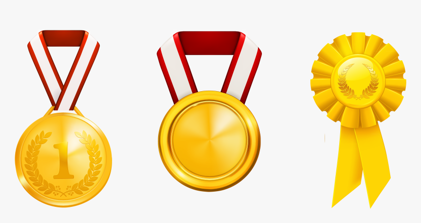 Podium Clipart Gold Medal - Awards Medals Transparent Background, HD Png Download, Free Download