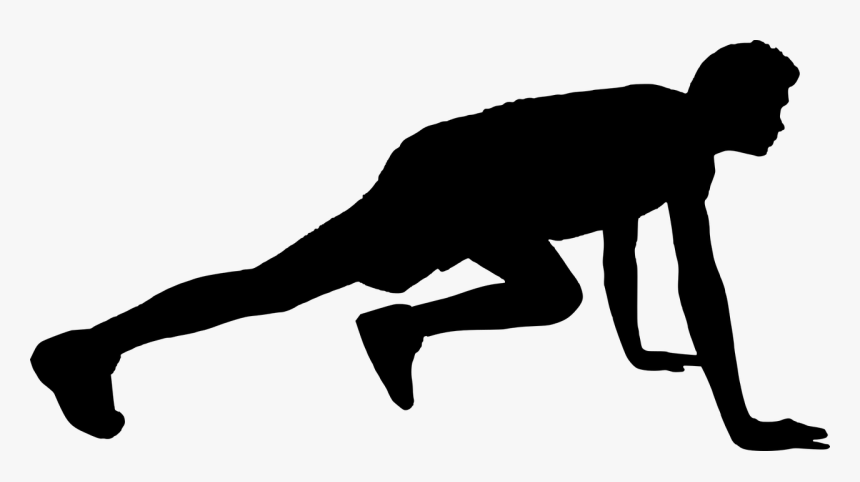 Transparent Body Silhouette Png - Exercise Silhouette Man, Png Download, Free Download
