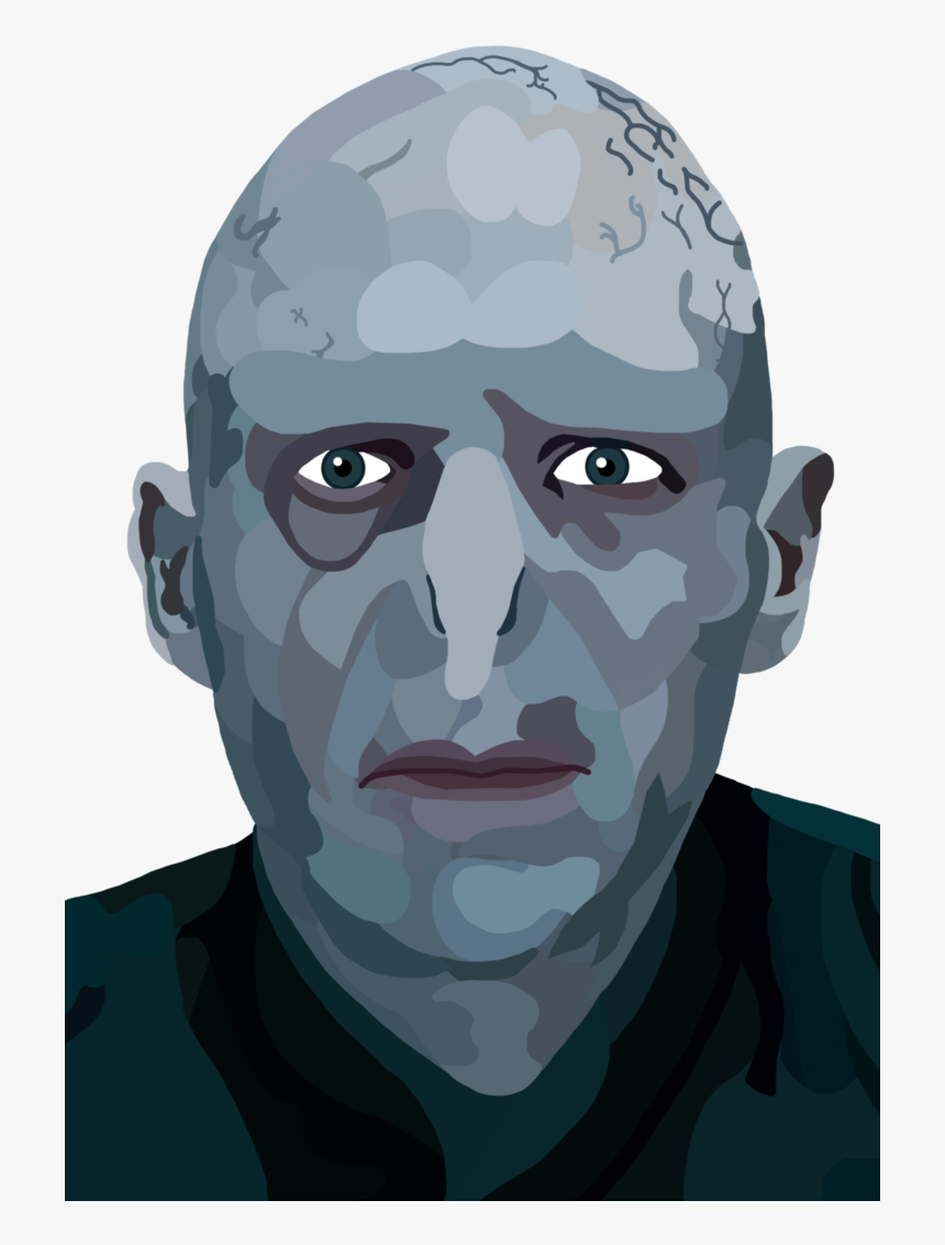 Lord Voldemort Digital Painting By Whovianpoprocks - Lord Voldemort Face Png, Transparent Png, Free Download