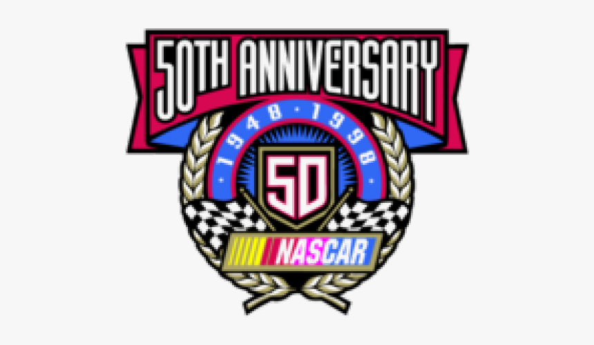 Nascar Fonts - Nascar 50th Anniversary Logo, HD Png Download - kindpng