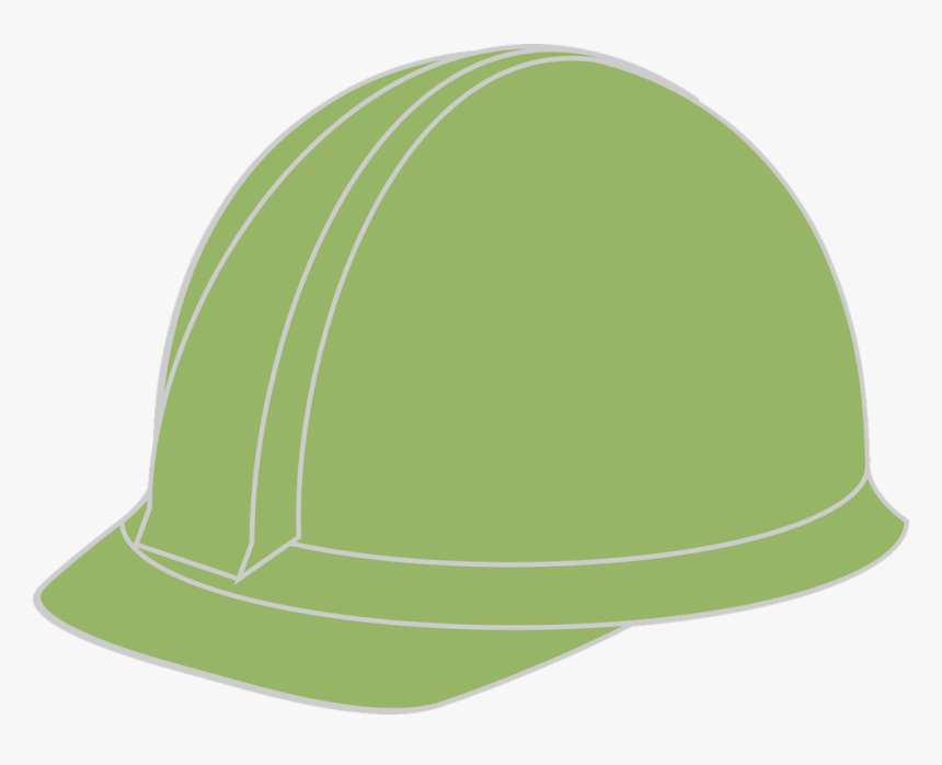 Clipart Of Yellow Hard Hat Safety Helmet K17573702 - Green Hard Hat Clip Art, HD Png Download, Free Download