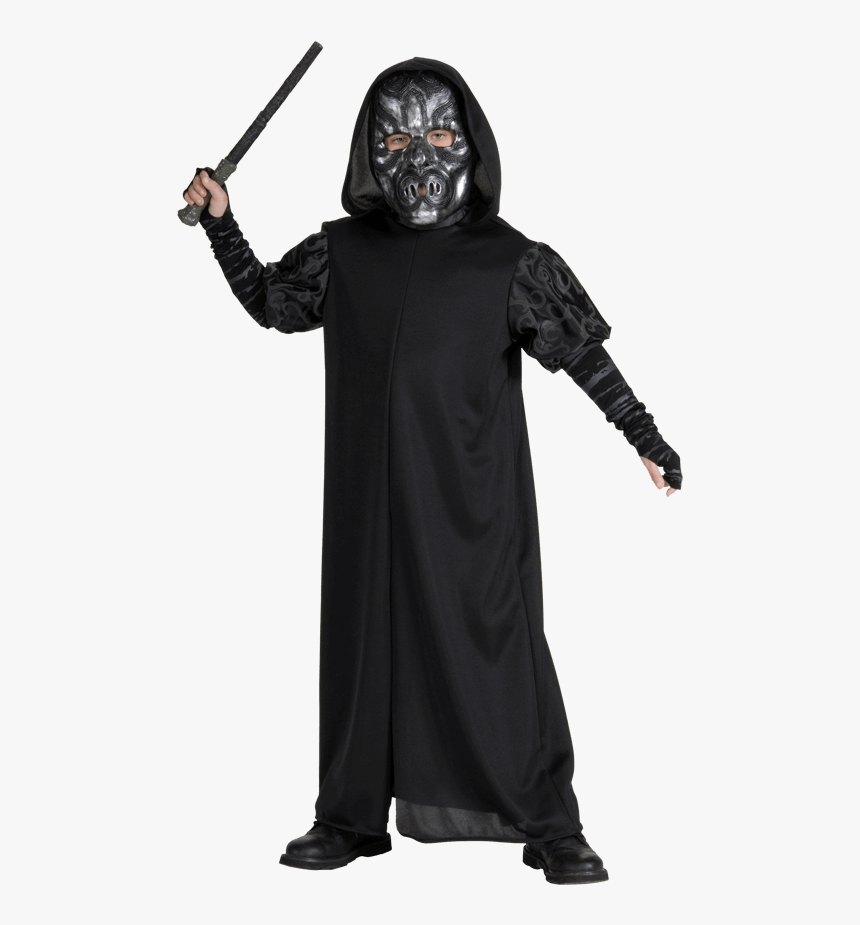 Kids Death Eater Costume - Death Eater Harry Potter Costume, HD Png Download, Free Download