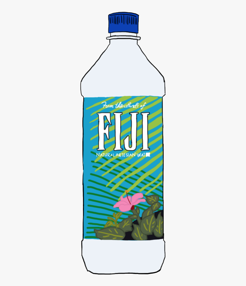 Tumblr Sticker By Venus - Fiji Water Bottle Transparent Background, HD Png Download, Free Download