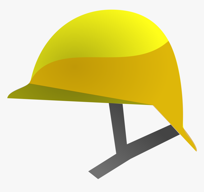 Vector Graphics Of Yellow Construction Helmet Icon - Safety Helmets Icon, HD Png Download, Free Download