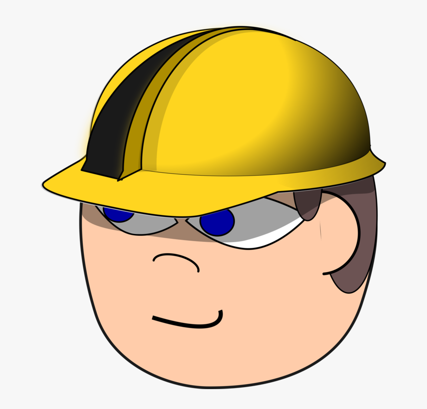 Hard Hats Helmet Construction Site Safety Laborer - Safety Helmet Clip Art, HD Png Download, Free Download