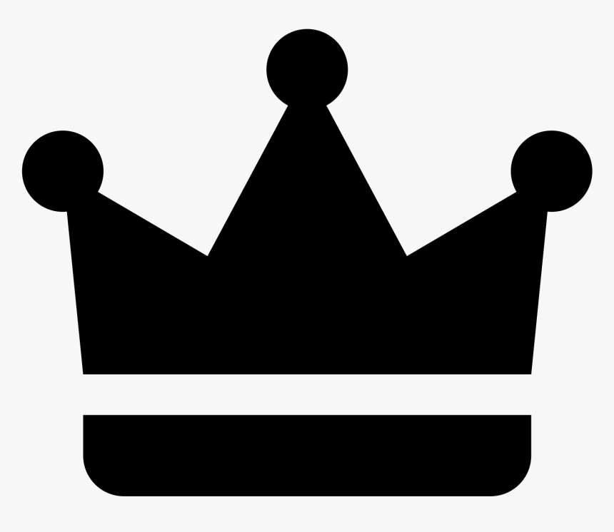 Crown Png Download - King Crown Png Black And White, Transparent Png, Free Download