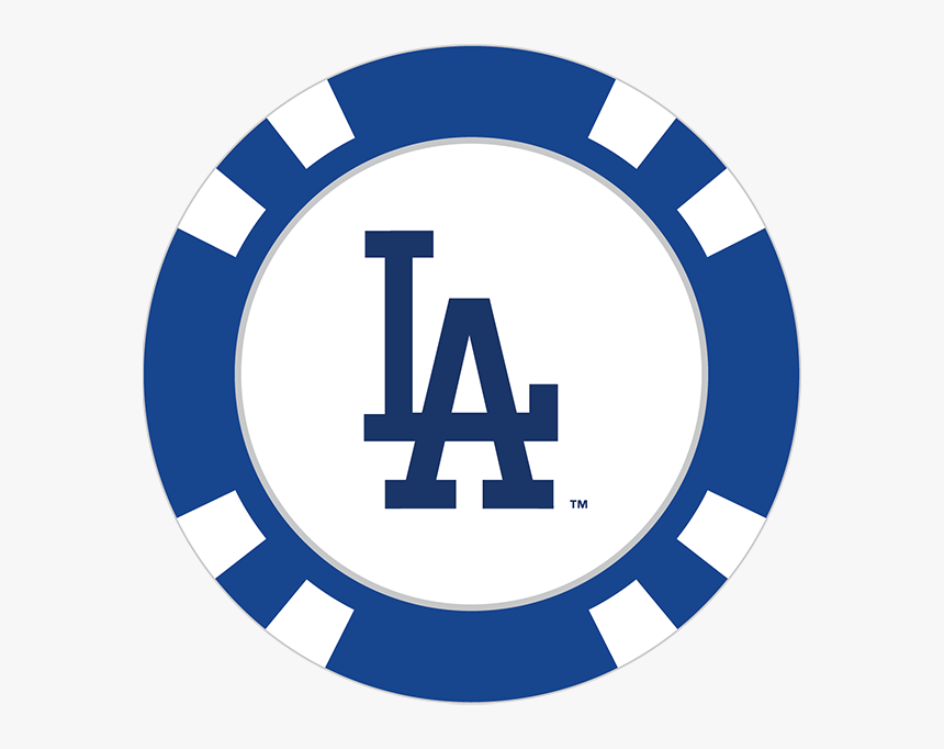 Los Angeles Dodgers Poker Chip Ball Marker - New England Patriots Logo Circle, HD Png Download, Free Download