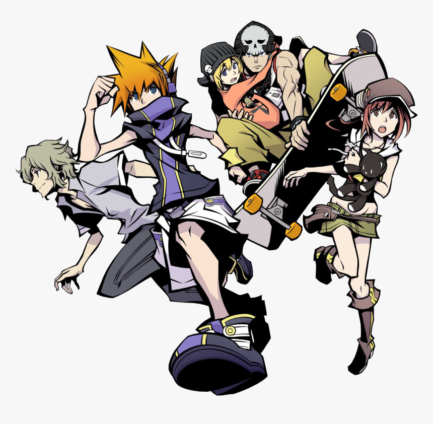 World Ends With You Official Art, HD Png Download, Free Download