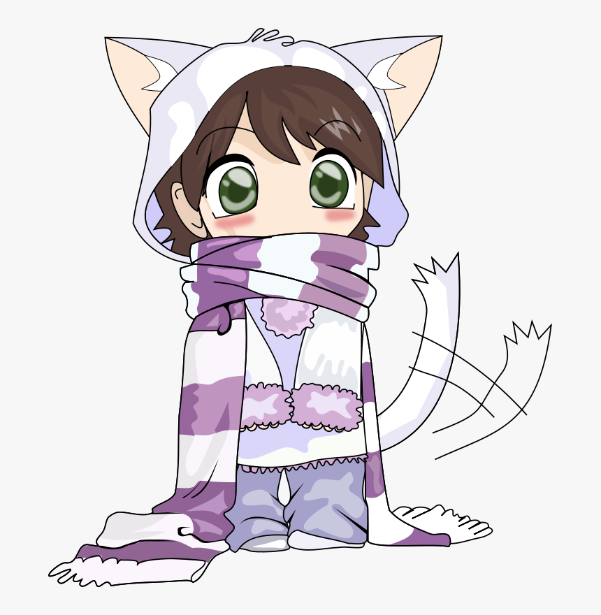 Transparent Chibi Clipart - Neko Clipart, HD Png Download, Free Download