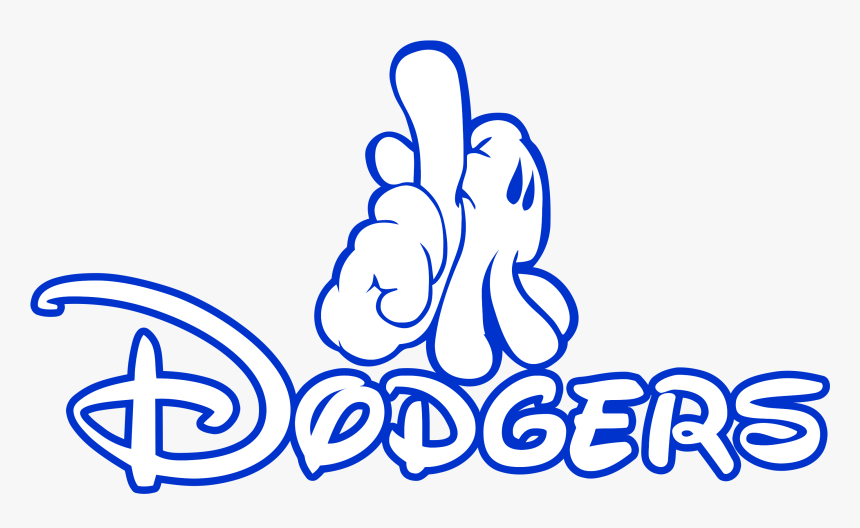 La Dodgers Mickey, HD Png Download, Free Download