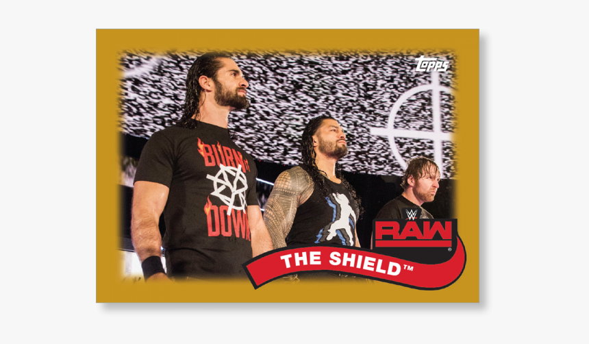 2018 Topps Wwe Heritage The Shield Tag Teams And Stables - Magento, HD Png Download, Free Download