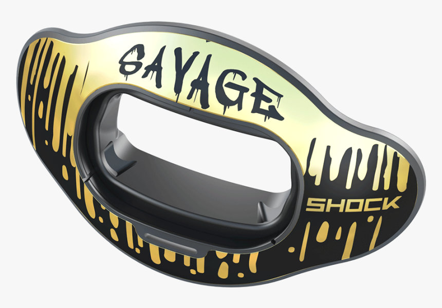 Interchange Lip Guard Chrome Shield "
 Class= - Shock Doctor Interchange, HD Png Download, Free Download