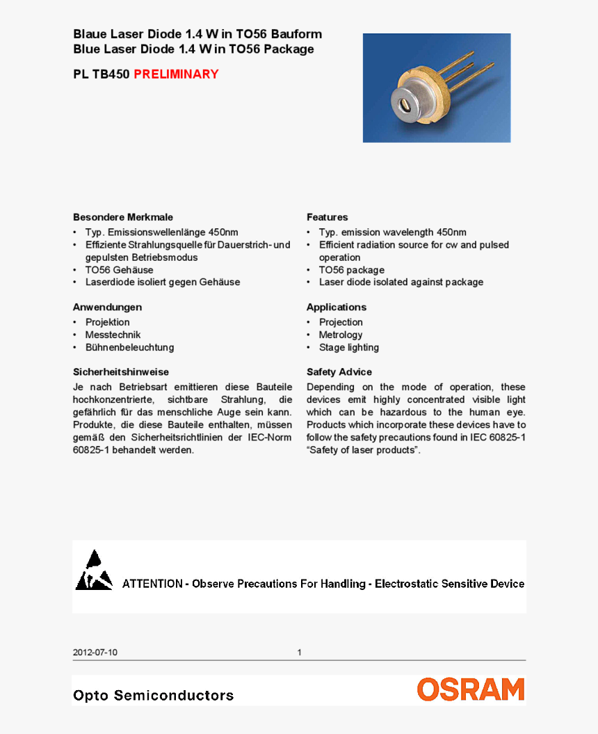 Applications Of Laser Diode, HD Png Download, Free Download