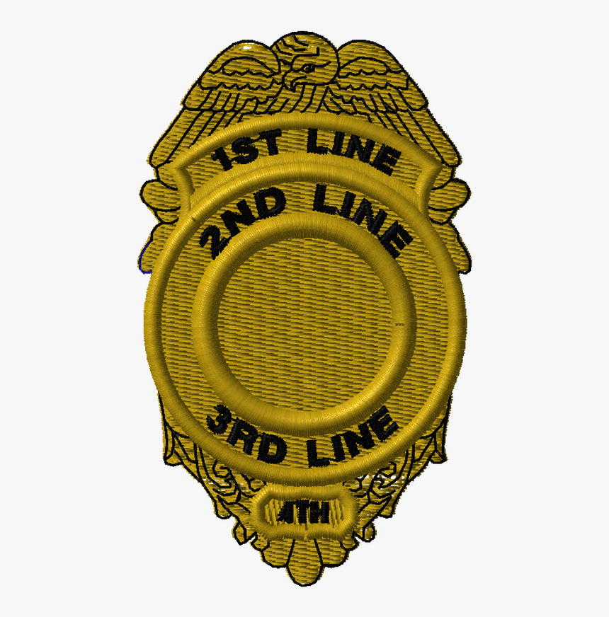 Deco Stk Emb Le Badge Shield Gold - Emblem, HD Png Download, Free Download