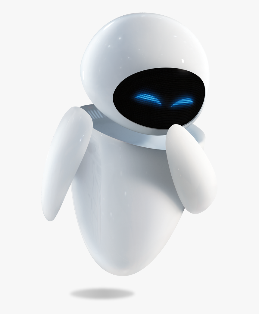 Wall-e Png File - Eve Wall E Happy, Transparent Png, Free Download