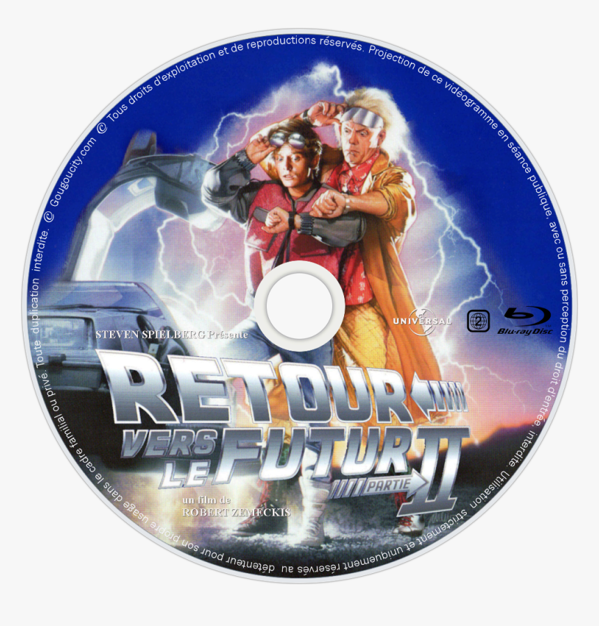 Back To The Future 2 Disc, HD Png Download, Free Download