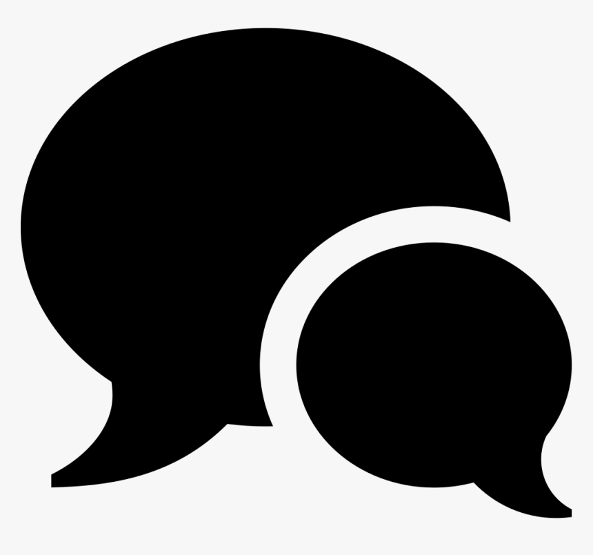 Bubbles - Vector Comments Icon Png, Transparent Png, Free Download