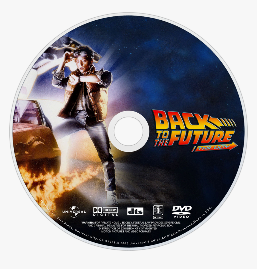 Transparent Back To The Future Png - Back To The Future Poster, Png Download, Free Download