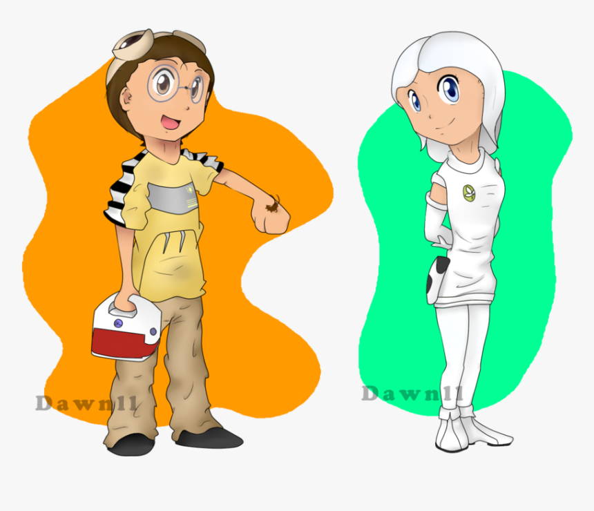 Human Wall-e N Eve By Dawnll - Transparent Wall E Eve, HD Png Download, Free Download