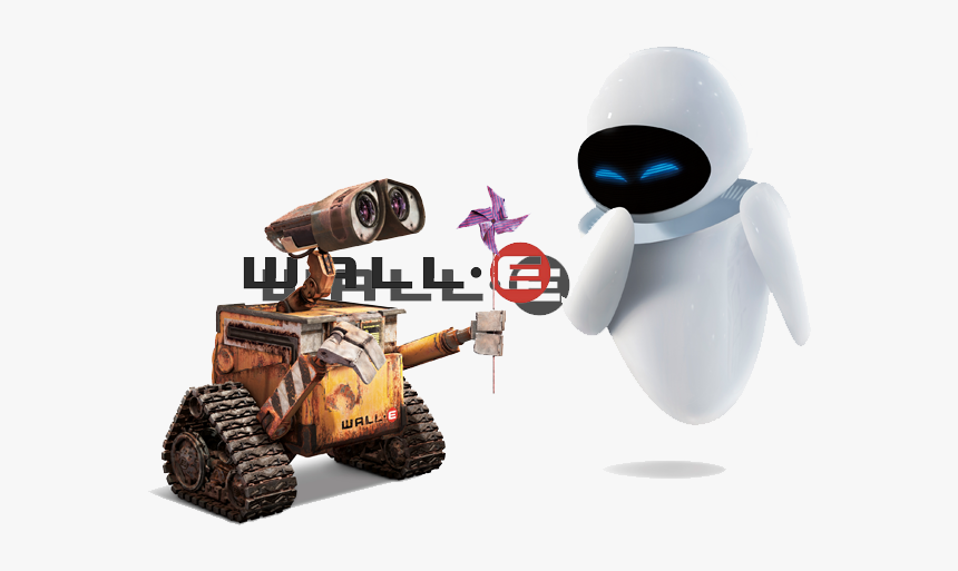 Wall E And Eve Png, Transparent Png, Free Download