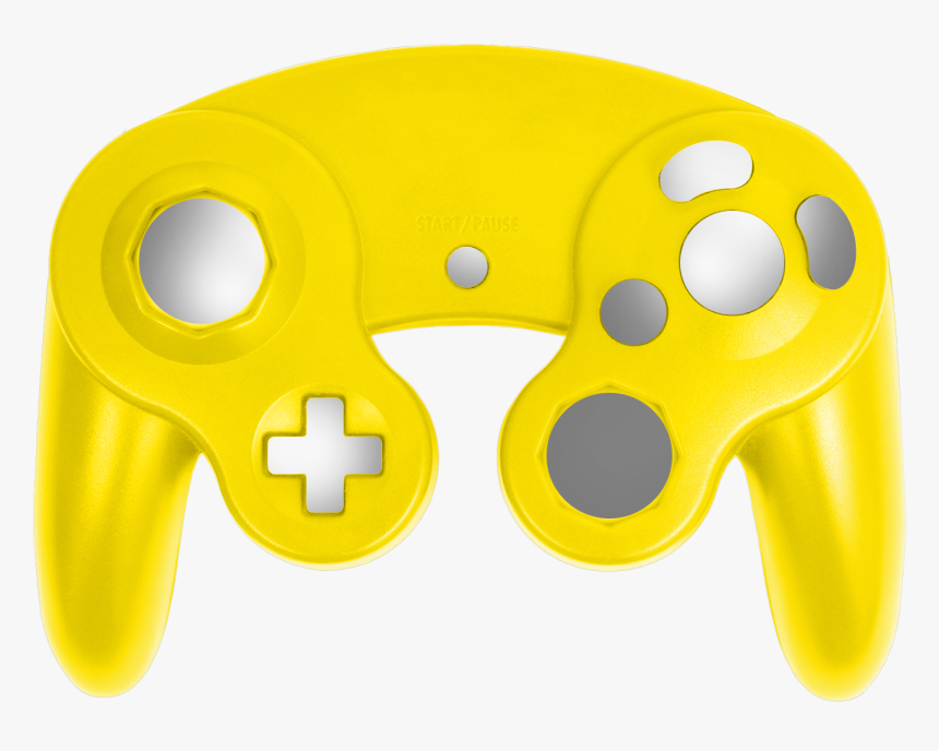 Yellow Gamecube Shell - Game Controller, HD Png Download, Free Download