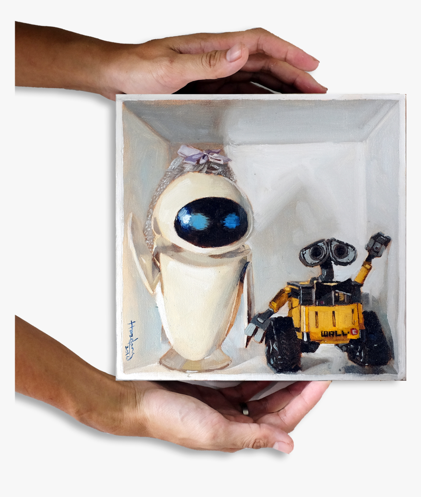 Eve And Wall-e Happily Ever After - Still Life, HD Png Download, Free Download