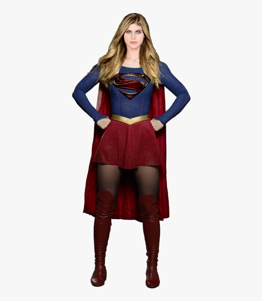 Supergirl Png - Melissa Benoist Cardboard Cutout, Transparent Png, Free Download