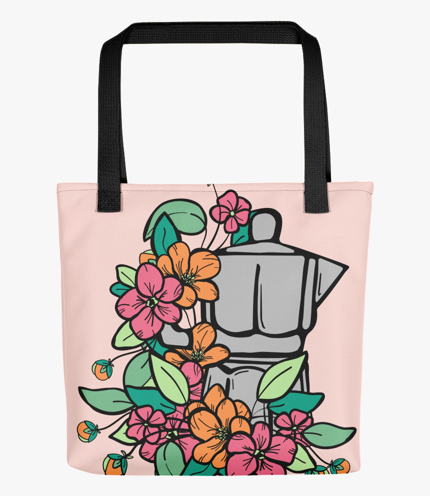 Image Of Flor - Tote Bag Bubble Tea, HD Png Download, Free Download