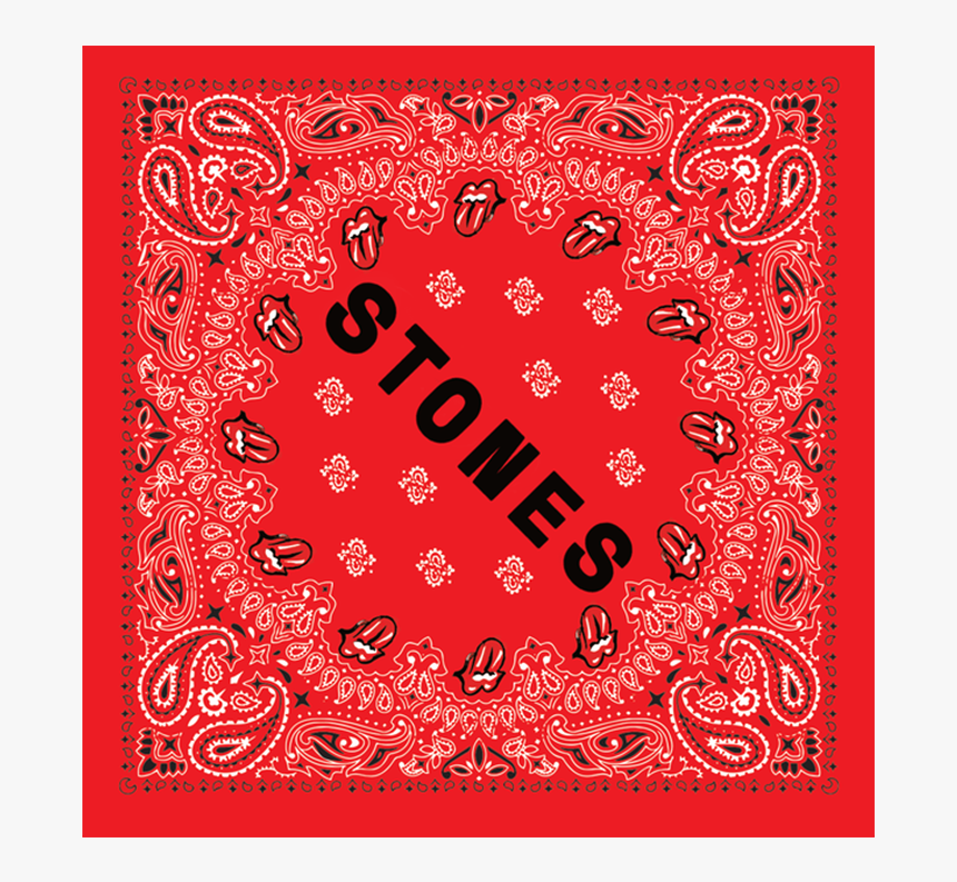 Rolling Stones Bandana, HD Png Download, Free Download