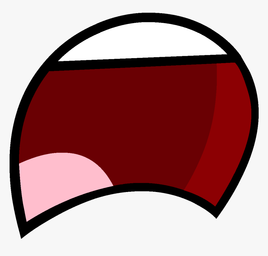 Transparent Insanity Clipart - Bfdi Mouth, HD Png Download, Free Download