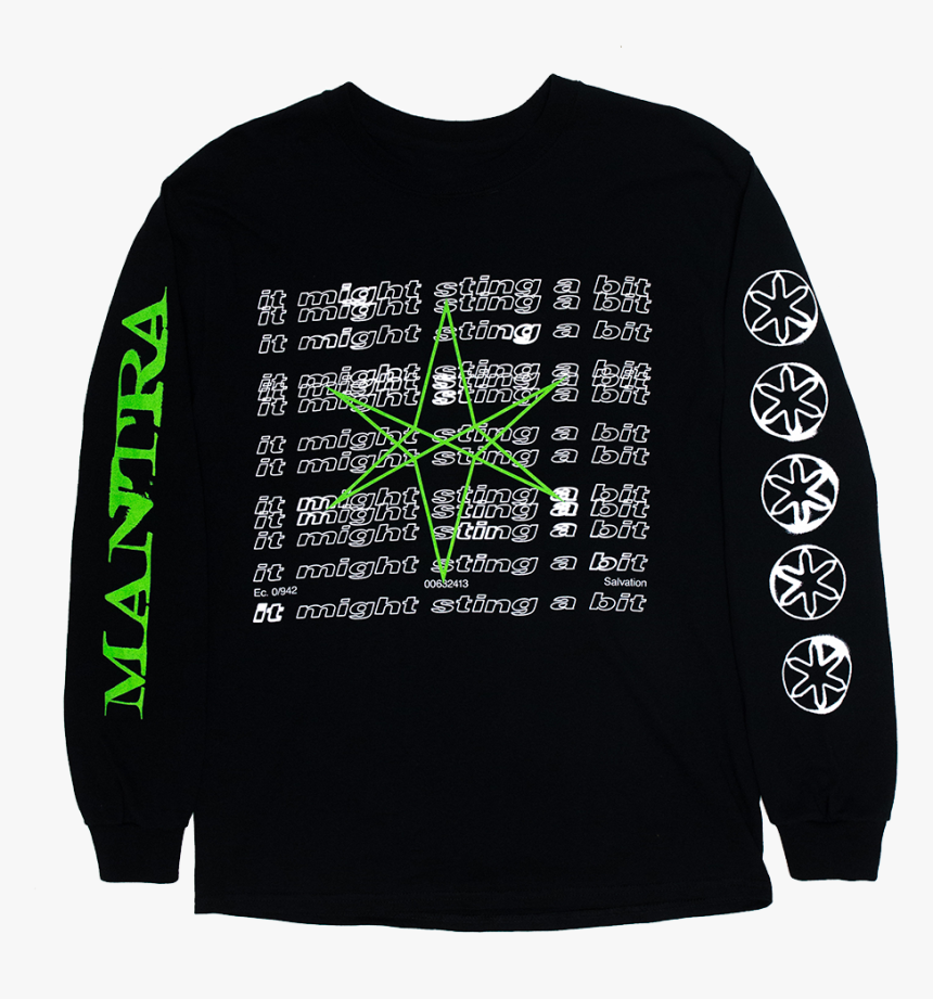 It Might Sting A Bit Longsleeve - Might Sting A Bit Bmth, HD Png Download, Free Download