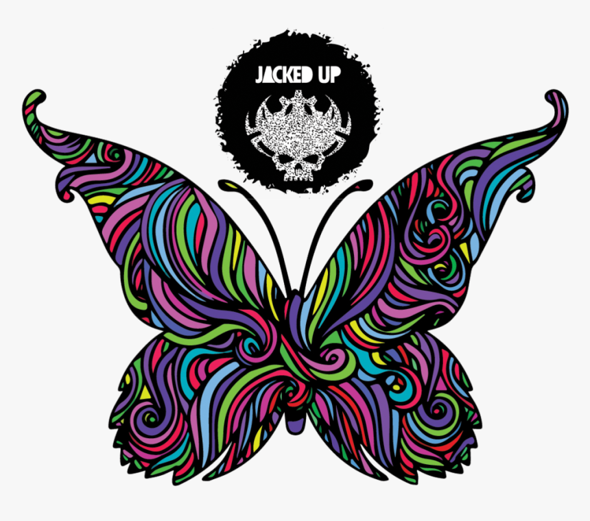 Psychedelic Butterfly, HD Png Download, Free Download
